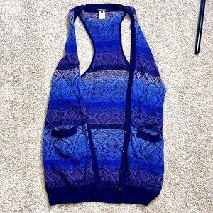 Nanette Lepore boyfriend cardigan sweater vest